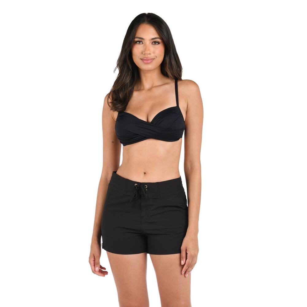 La Blanca Black Swim Coverup Set